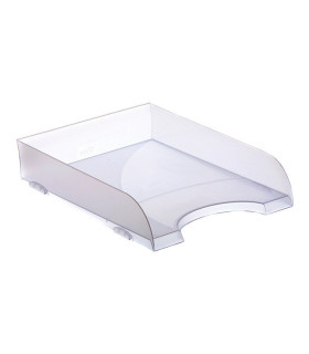 Caja de 10 bandejas apilables Translúcido Transparente