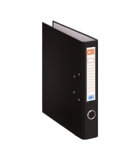 ARCHIVADOR PALANCA MATTIO PLASTIFICADO NEGRO A4 50MM