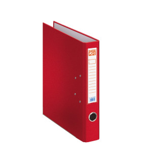 ARCHIVADOR PALANCA MATTIO PLASTIFICADO ROJO A4 50MM