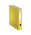 ARCHIVADOR PALANCA MATTIO PLASTIFICADO AMARILLO A4 50MM