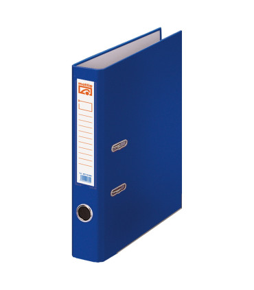 ARCHIVADOR PALANCA MATTIO PLASTIFICADO AZUL FOLIO 50MM
