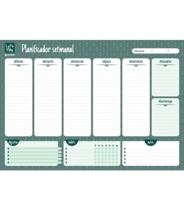 PLAN. GRAF. PERPET A3 S/V VERDE