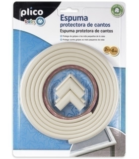 PLICO BABY ESPUMA CANTOS BLANCA