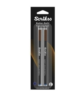 RECAMBIO SCRIKSS ROLLER 0,7 mm AZUL B/2