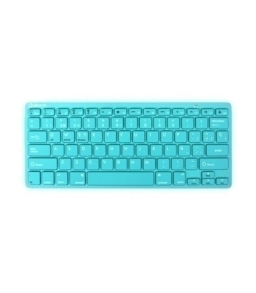 TECLADO SILVER HT BLUETOOTH TURQUESA