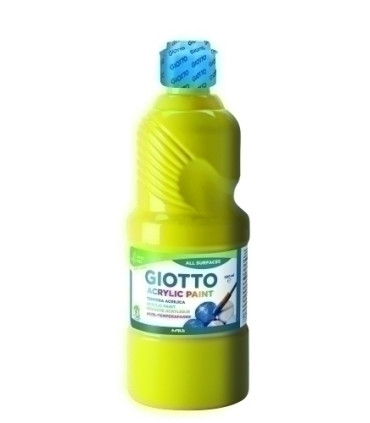 TEMPERA GIOTTO ACRIL 500 ml AMARILLO