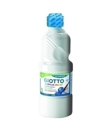 TEMPERA GIOTTO ACRIL 500 ml BLANCO