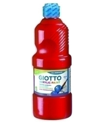TEMPERA GIOTTO ACRIL 500 ml ROJO