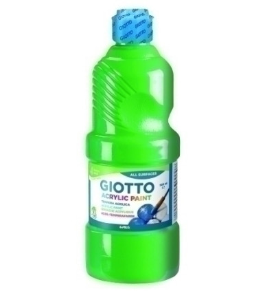 TEMPERA GIOTTO ACRIL 500 ml VERDE