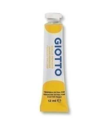 TEMPERA GIOTTO 12 ml (tubo)  AMARILLO BA