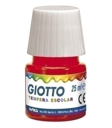 TEMPERA GIOTTO 25 ml ROJO