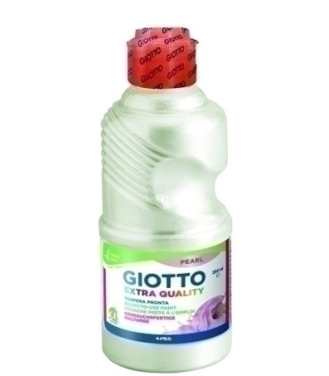 TEMPERA GIOTTO LIQ.PEARL 250 ml BLANCO