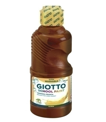 TEMPERA GIOTTO LAVAB.LIQ.250 ml MARRON