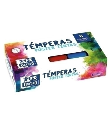 TEMPERA OXFORD 20 ml ESTUCHE 6