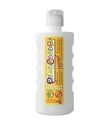 TEMPERA PLAYCOLOR LIQ. 1000 ml BLANCO