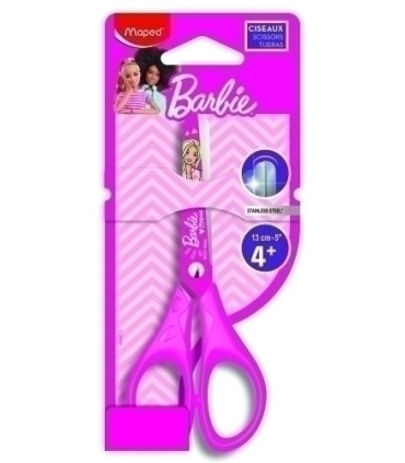 TIJERAS MAPED BARBIE 13 cm. B/1