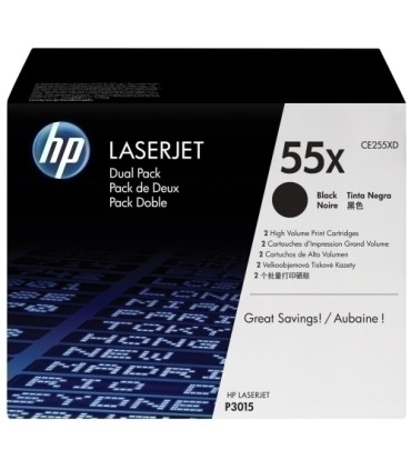 TONER HP CE255XD Nº55X LJ P3011 NEGRO P/