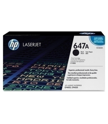 TONER HP CE260A LJ CP-4025 NEGRO