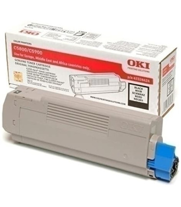 TONER OKI C5550/5800/5900 NEGRO TYPE C8