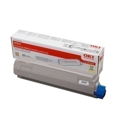 TONER OKI MC-860 AMARILLO (10.000 PAG)