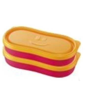 TUPPER MAPED SNACK BOX CONCEPT KIDS ROSA