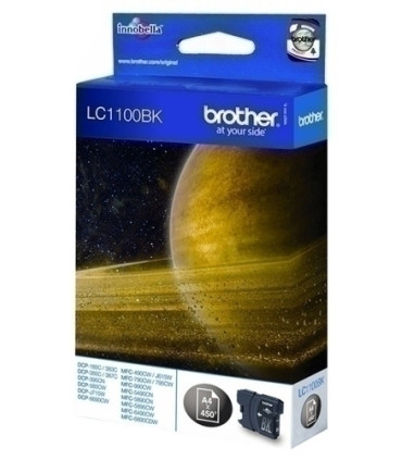 CART.IJ. BROTHER LC 1100BK NEGRO