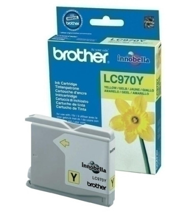 CART.IJ. BROTHER LC 970Y AMARILLO