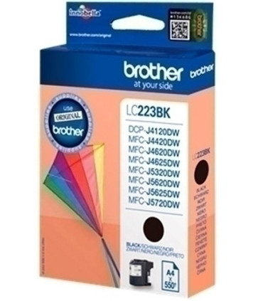 CART.IJ. BROTHER LC-223BKBP NEGRO