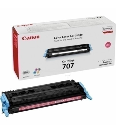 TONER CANON CRG707M MAGENTA (2.000 PÁG.)