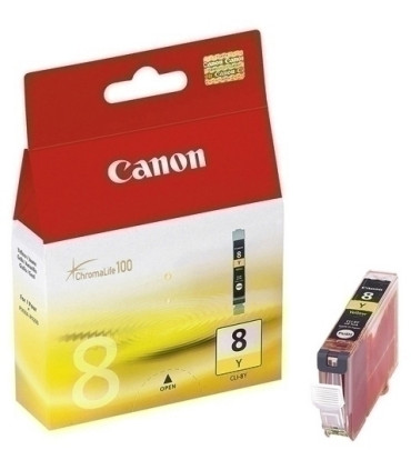 CART.IJ.CANON CLI8Y DEP.TINT.AMARILLA