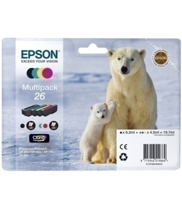 CART.IJ.EPSON T261640 Nº26 MULTIPACK