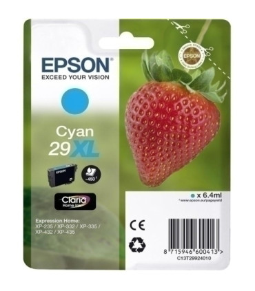 CART.IJ.EPSON T299240 Nº29XL CIAN