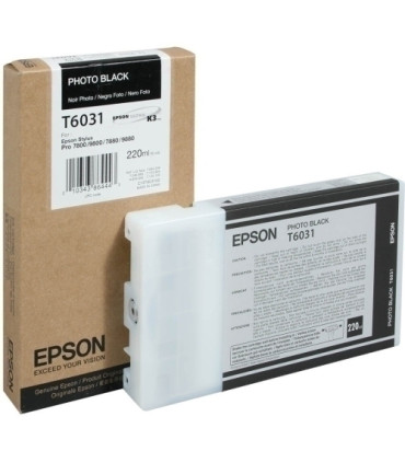 CART.IJ.EPSON T603100 NEGRO