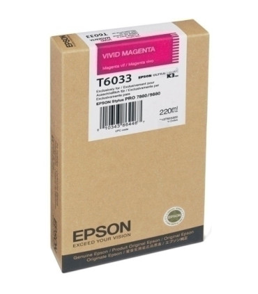 CART.IJ.EPSON T603300 MAGENTA VIVIDO