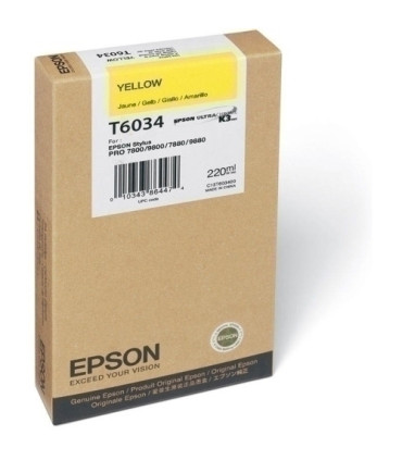 CART.IJ.EPSON T603400 AMARILLO