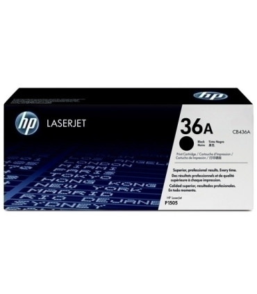 TONER HP CB436A Nº36A LJ P1505 NEGRO