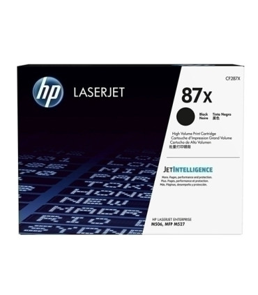 TONER HP CF287X Nº87X LJ M506DN NEGRO