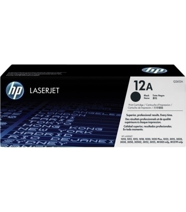 TONER HP Q2612A Nº12A LJ 1010/1020 NEGRO