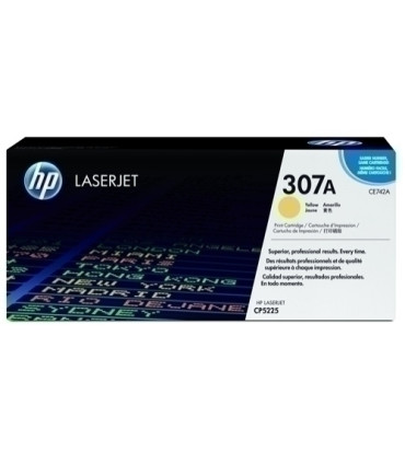 TONER HP CE742A Nº307A LJ CP5225 AMARILL