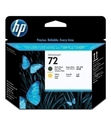 CABEZAL HP C9384A Nº72 NEGRO MAT Y AMARI