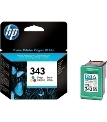 CART.IJ.HP C8766EE Nº343 TRICOLOR 7ML