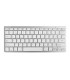 TECLADO SILVER HT BLUETOOTH BLANCO
