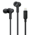 AURICULARES BELKIN BOTON LIGHTNING NEGRO