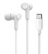 AURICULARES BELKIN BOTON USB-C BLANCO