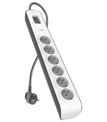 ENCHUFE PROTECTOR BELKIN 6 SAL.(REGLETA)