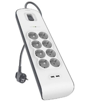 ENCHUFE PROTECTOR BELKIN 8 SAL.(REGLETA)