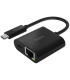 ADAPTADOR BELKIN USB-C A ETHERNET + CARG