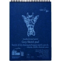 BLOC DIBUJO SMILTAINIS GRIS C/ESP. A5 18