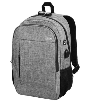 MOCHILA SUBBLIM URBAN LOCK 16  GRIS