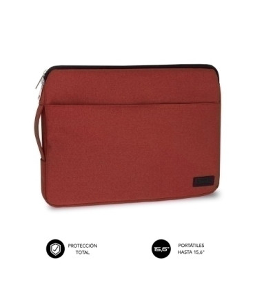 FUNDA PORTATIL SUBBLIM URBAN 15,6  ROJO